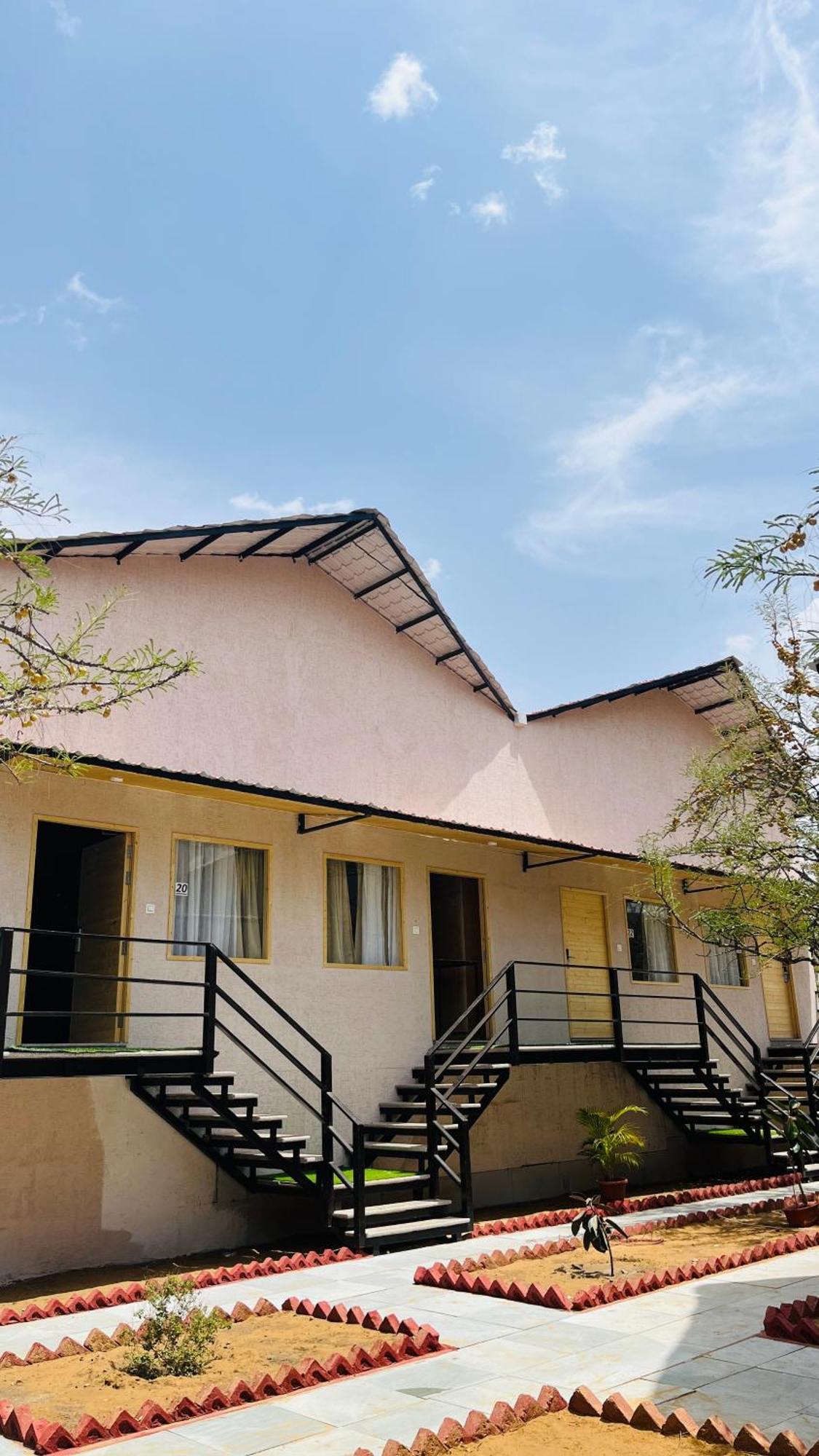 Bamboo Saa Mulberry Resort Pushkar Exterior foto